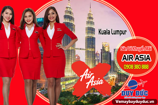 Air Asia khuyến mãi cuối năm bay ngay 6 USD