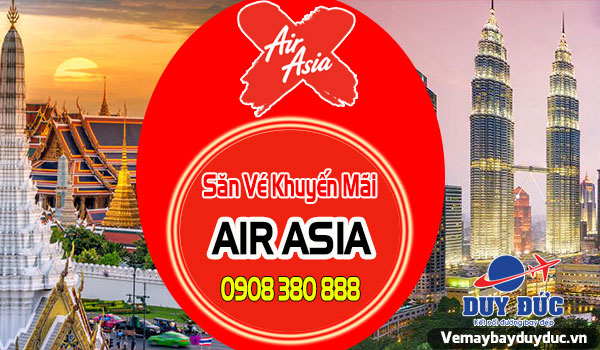 Đặt ngay bay liền vé Air Asia năm mới 2017 giá 6 USD