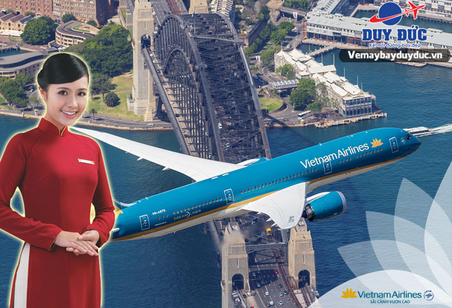 Vietnam Airlines bán vé bay thẳng Hà Nội - Sydney giá siêu rẻ