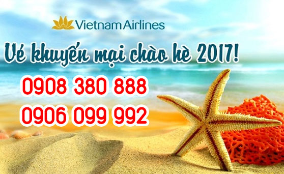 Bay Hè 2017 nội địa giá rẻ cùng Vietnam Airlines