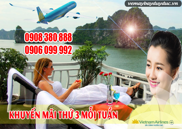 Khuyến mãi thứ 3 Vietnam Airlines mới nhất