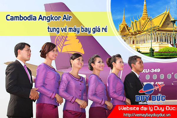 Cambodia Angkor Air mở khuyến mãi “sôi động hè 2016”