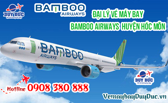 Đại lý vé máy bay Bamboo Airways huyện Hóc Môn