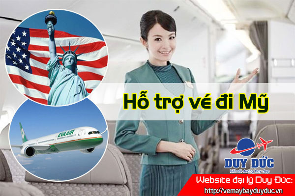 Eva Air giảm giá 100usd mùa cao điểm đến Mỹ