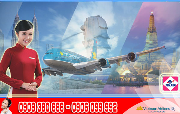 Vietnam Airline khuyến mãi nhiều hành trình Quốc Tế