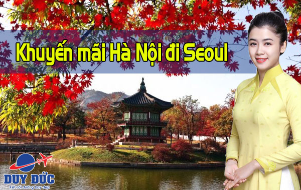 Hãng hàng không Vietnam Airlines khuyến mãi Hà Nội đi Seoul giá rẻ