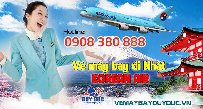 Korean Air khuyến mãi vé Sài Gòn đi Nhật Bản 610 USD
