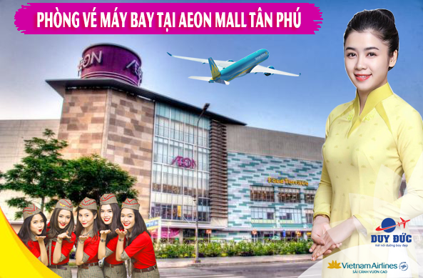 Phòng vé máy bay tại AEON MALL Tân Phú