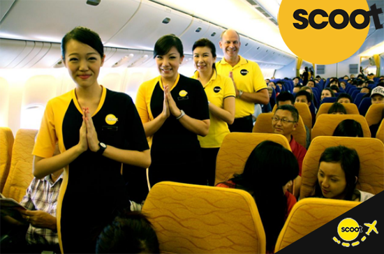 Scoot khuyến mãi Khủng vé cực Rẻ bay từ Việt Nam