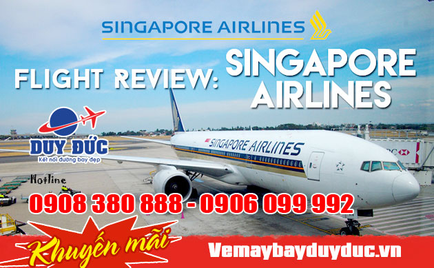 Singapore Airlines khuyến mãi vé TPHCM đi khắp 5 châu
