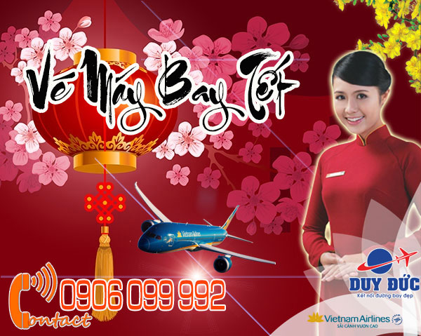 Bán vé máy bay tết Vietnam Airlines tại đường Hồng Hà