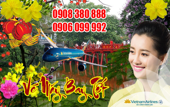 Đại lý vé máy bay tết Vietnam Airlines đường Cộng Hòa
