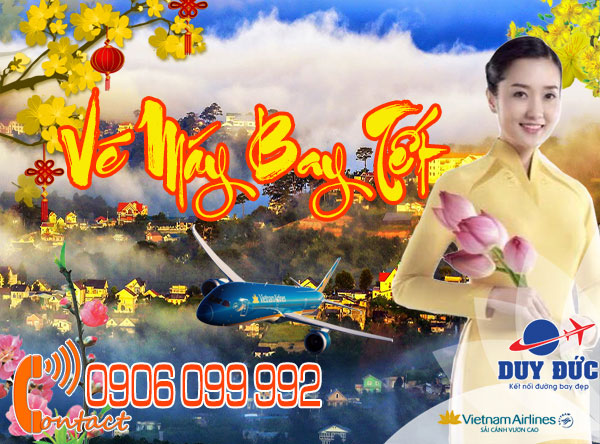 Phòng vé tết Vietnam Airlines tại huyện Hóc Môn