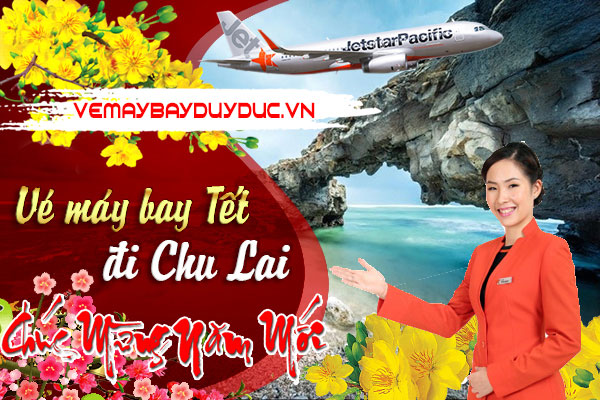 Vé máy bay tết đi Chu Lai hãng Jetstar Pacific