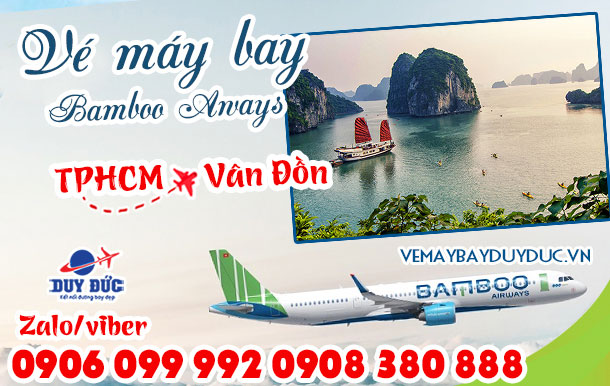 Vé máy bay Bamboo Airways đi Vân Đồn giá rẻ