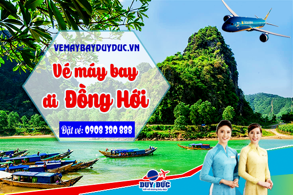 Vé máy bay đi Đồng Hới tháng 12 Vietnam Airlines
