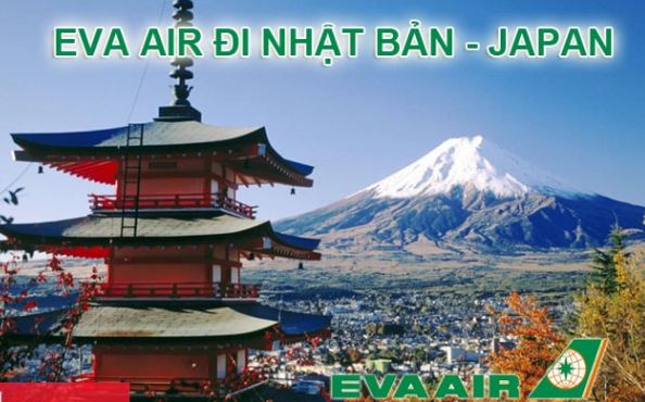 Vé máy bay đi Nhật Bản Eva Air