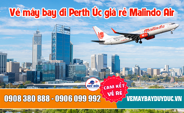 Vé máy bay đi Perth Úc giá rẻ Malindo Air