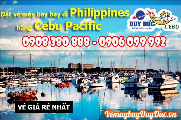 Vé máy bay đi Philippines Cebu Pacific