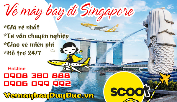 Vé máy bay đi Singapore Scoot
