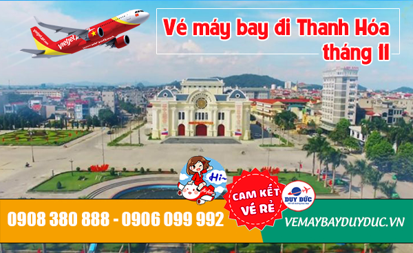 Vé máy bay đi Thanh Hóa tháng 11 Vietjet Air