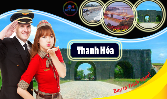 Vé máy bay đi Thanh Hóa đường Tân Thuận quận 7