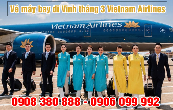 Vé máy bay đi Vinh tháng 3 Vietnam Airlines