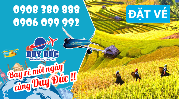 Vé máy bay đường Nguyễn Kiệm quận Gò Vấp