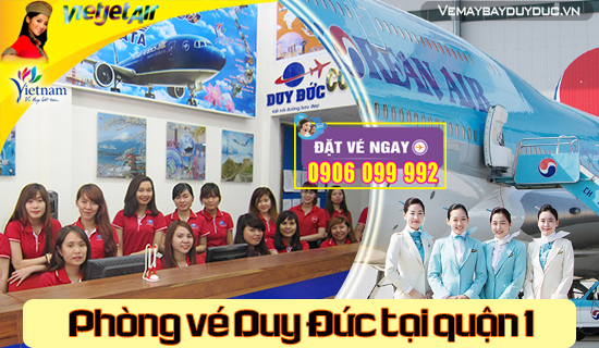 Vé máy bay đường Nguyễn Thị Minh Khai quận 1 TP Hồ Chí Minh