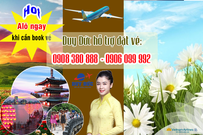 Vé máy bay đường Nguyễn Văn Hưởng quận 2 TP Hồ Chí Minh