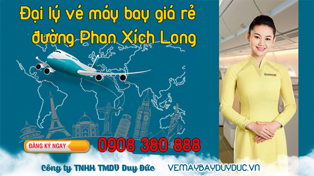 Vé máy bay đường Phan Xích Long quận Phú Nhuận
