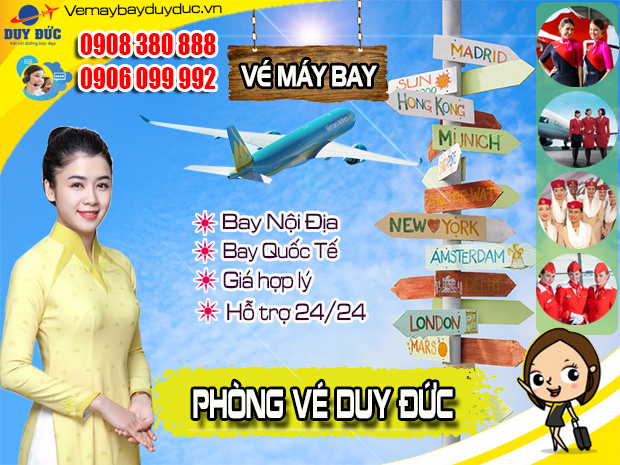 Vé máy bay đường Trần Quốc Toản quận 3 TP Hồ Chí Minh