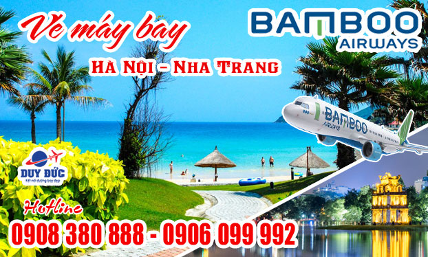 Vé máy bay giá rẻ Bamboo Airways Hà Nội Nha Trang