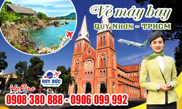 Vé máy bay giá rẻ Quy Nhơn Sài Gòn Bamboo Airways