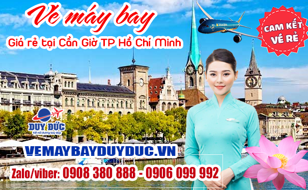 Vé máy bay giá rẻ tại Cần Giờ TP Hồ Chí Minh