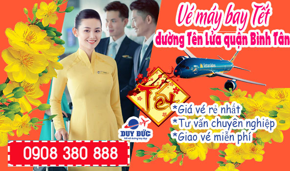 Vé máy bay tết đường Tên Lửa quận Bình Tân TPHCM
