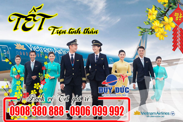 Vé máy bay Tết Vietnam Airlines quận 1 - Đại lý Việt Mỹ
