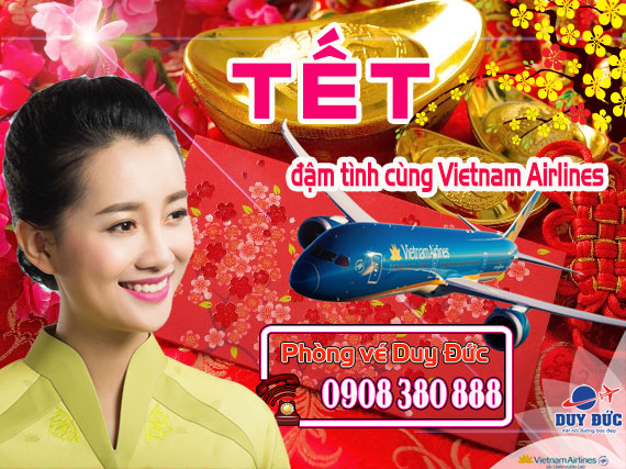 Vé máy bay Tết Vietnam Airlines quận 10 - Đại lý Việt Mỹ