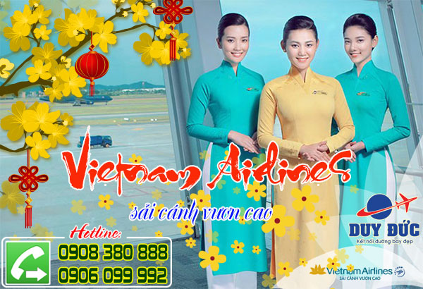 Vé máy bay Tết Vietnam Airlines quận 4 - Đại lý Việt Mỹ