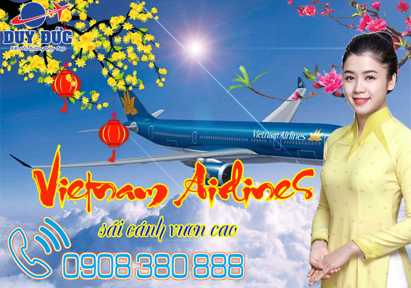 Vé máy bay Tết Vietnam Airlines quận 6 - Đại lý Việt Mỹ