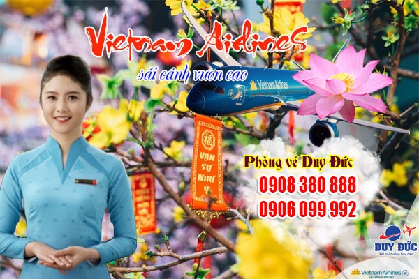 Vé máy bay Tết Vietnam Airlines quận 9 - Đại lý Việt Mỹ