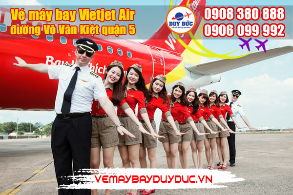 Vé máy bay Vietjet Air đường Võ Văn Kiệt quận 5