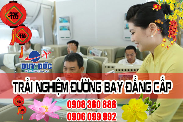 Đại lý bán vé máy bay tết Vietnam Airlines đường Trường Chinh