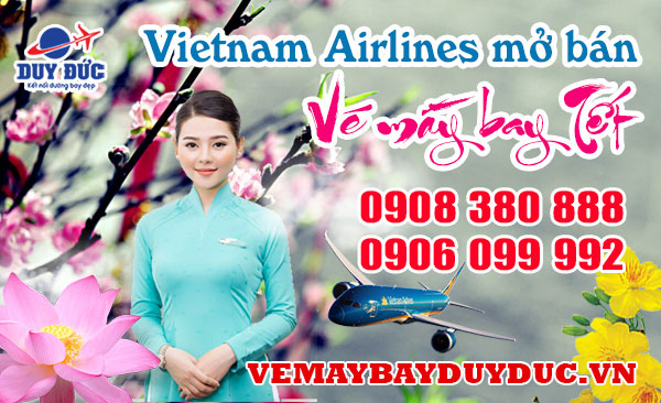 Vietnam Airlines mở bán vé máy bay tết Kỷ Hợi 2019