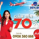 AirAsia giảm 70% giá vé bay thẳng Malaysia, Thái Lan, Philippines