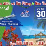 Bamboo Airways giảm 30% vé Hải Phòng đi Nha Trang