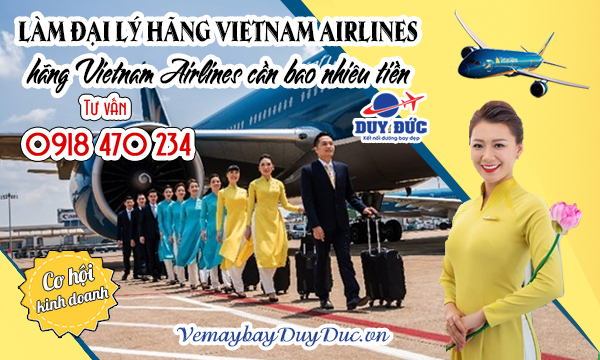Làm đại lý hãng Vietnam Airlines cần bao nhiêu tiền