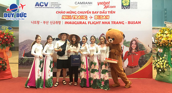 Vietjet Air khai trương đường bay thẳng giữa Nha Trang và Busan