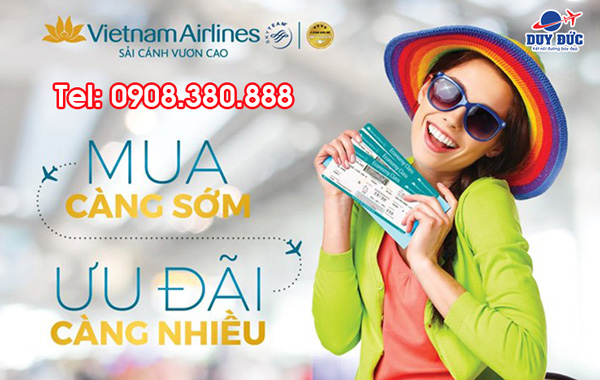Vietnam Airlines khuyến mãi giá vé đầu tháng 8