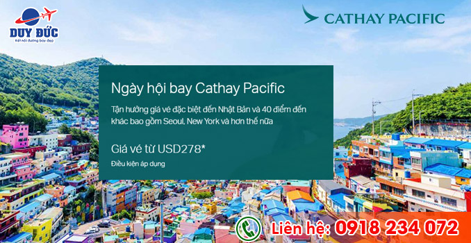 Ngày hội bay Cathay Pacific